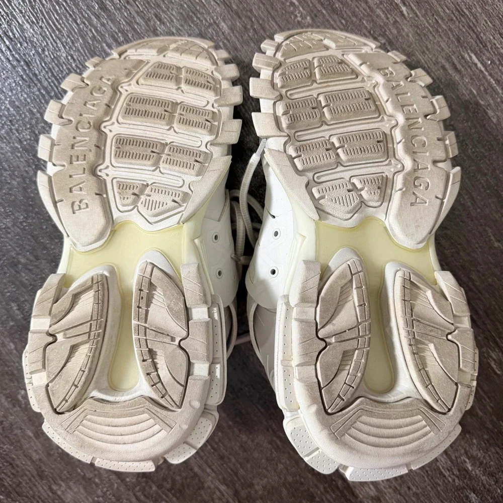 Balenciaga Track Sneakers Womens 36‎ White Chunky Mesh Designer Trainers